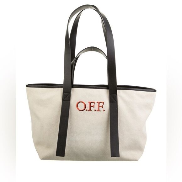 Off-White c/o Virgil Abloh Small Canvas Commercial Tote - Picture 2 of 14